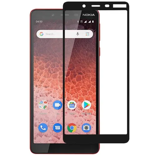 Replacement for NOKIA 1PLUS BLACK 4D TEMPRED SCREEN GUARD - Quality Phone Parts in Sri Lanka
